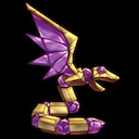 Crystal Stonake Statue