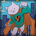 The Super Power Cat