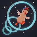 Dodo Duckie Waddling in space Achievement