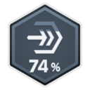 74% Story Progress