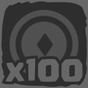 100 silver coins!