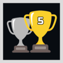 5 Double wins