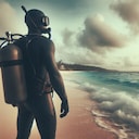 Deepest Trench Rob on the beach Achievement