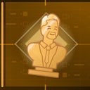 A Golden Bust of Cabot Finch achievement