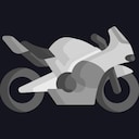 One motorbike race