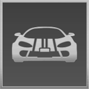 The racing car