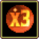 Triple Damage Gem