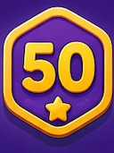 Pencapaian Bus Stop Rush Level 50