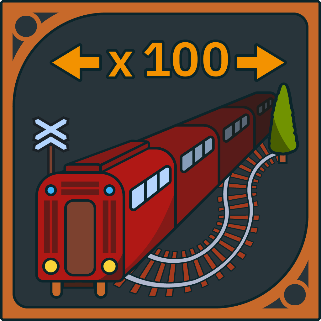 Osiągnięcie Ultra Long Train w grze Train World