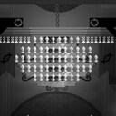 Be careful with a chandelier