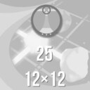 Complete 25 12x12 levels