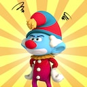 Costumed Smurf