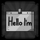 Hello, my name is...