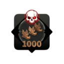 Jump 1000 times.