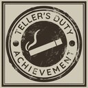 Teller's Duty Nicotine Relief Achievement
