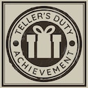 Teller's Duty Hands Held Out Achievement