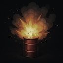 Small red barrel