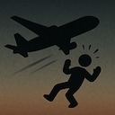 Got hit by a plane