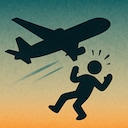 Got hit by a plane