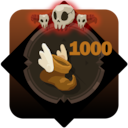 Jump 1000 times. achievement