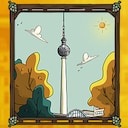 Hidden Cats in Berlin TV Tower Achievement