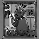 Gothic Punk Cat