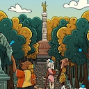Hidden Cats in Berlin Tiergartent Achievement