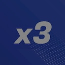 Threepeat achievement