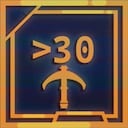 Into the Slimy Mines Pickaxe Chief Achievement