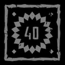 Reached level 40