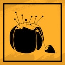 Halloween: conquista Almofada de alfinetes
