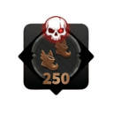 Jump 250 times.