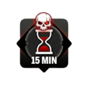 Complete the parkour in under 15 minutes.