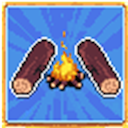 Cozy bonfire
