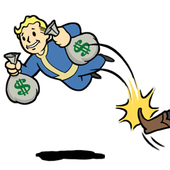 Osiągnięcie The Courier Who Broke the Bank w grze Fallout: New Vegas