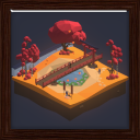 Cat Slide Tiles Cross the Japan Achievement